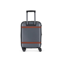 Wellington Carry-on Luggage - ABS/Vegan Leather Blend