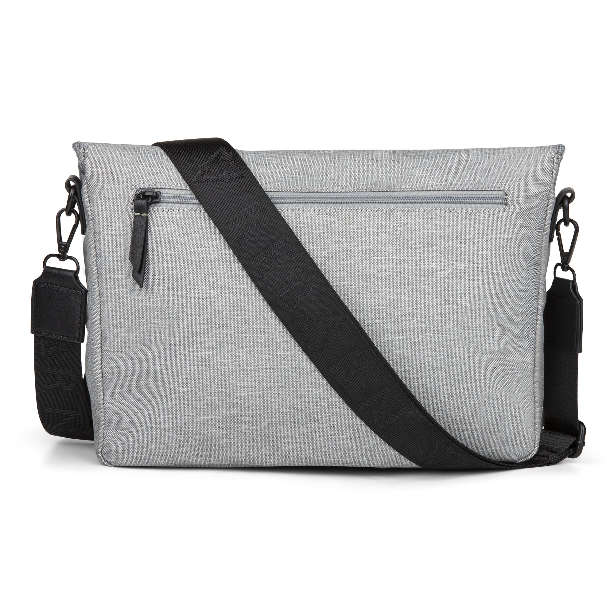  Bugatti Reborn Collection Convertible Crossbody to Waist Bag - Recycled Polyester - Grey - Bonton