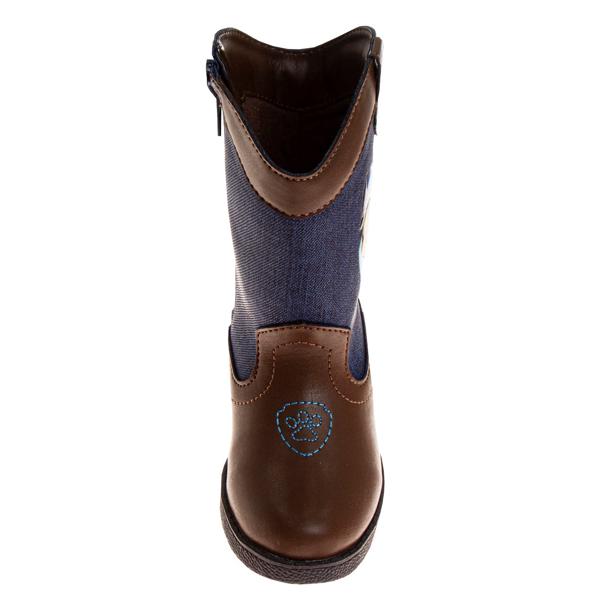  Josmo Josmo Paw Patrol Boys Cowboy Boots - Chase and Marshall Calf High Western Country Cow Boy Boot (Toddler) - 7 - Bonton