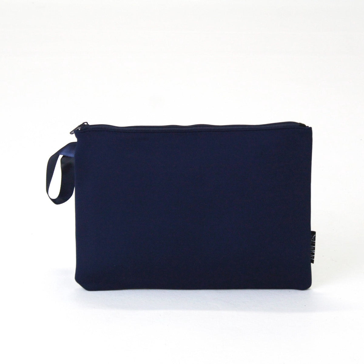  Pop Ups Brand Deep Blue Set: Oversized Wristlet Pouch + Essential Pouch + Makeup Pouch Set - Default Title - Bonton