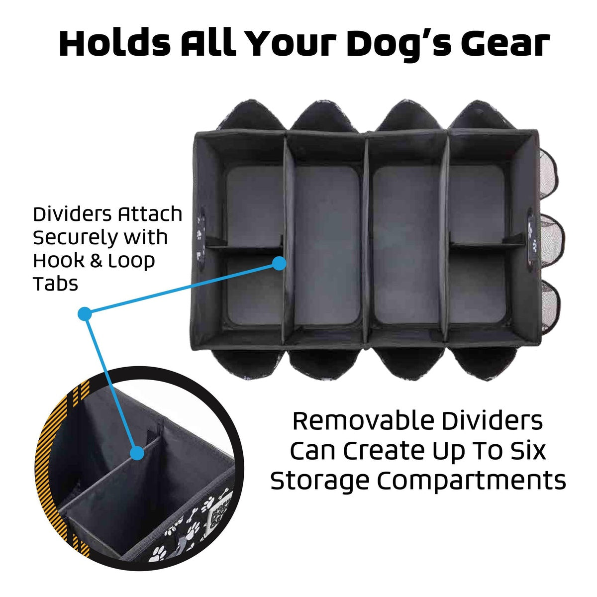  Mobile Dog Gear Dogssentials Collapsible Storage Organizer - Default Title - Bonton