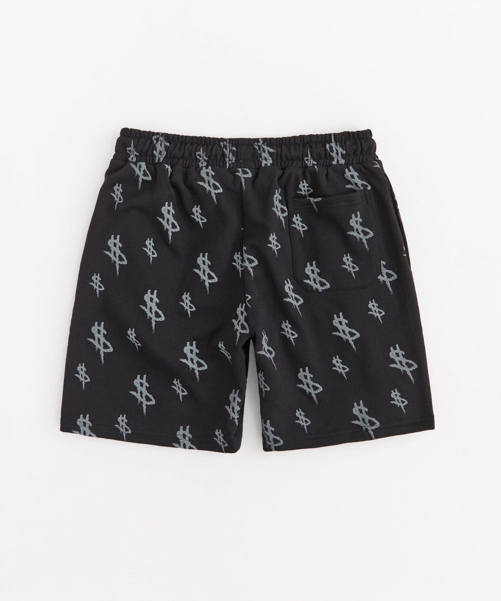  Reason Clothing Paper Chase Short - Black - BLACK - Bonton