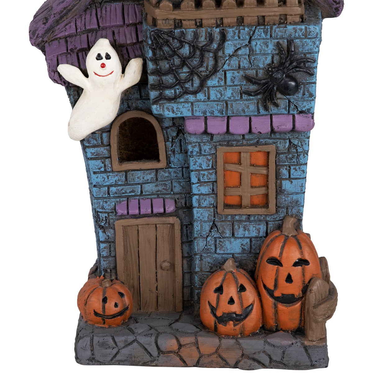  Northlight LED Lighted Haunted House With Ghosts Halloween Decoration - 22.75