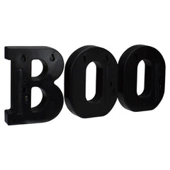 LED Lighted "BOO" Halloween Marquee Sign - 6.5" - Warm White