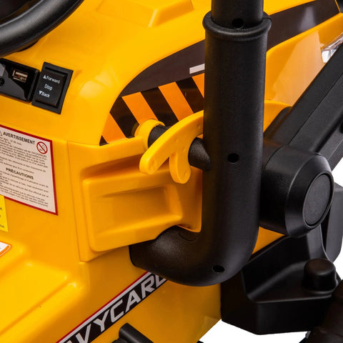12V Freddo Excavator 1 Seater Ride-On