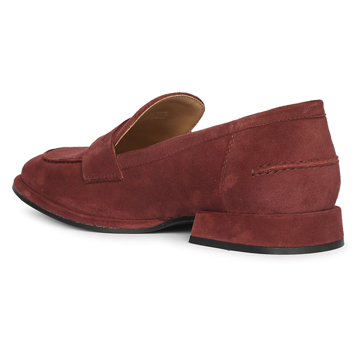  Saint G Carla Suede - Heel Loafers - Burgundy - Bonton