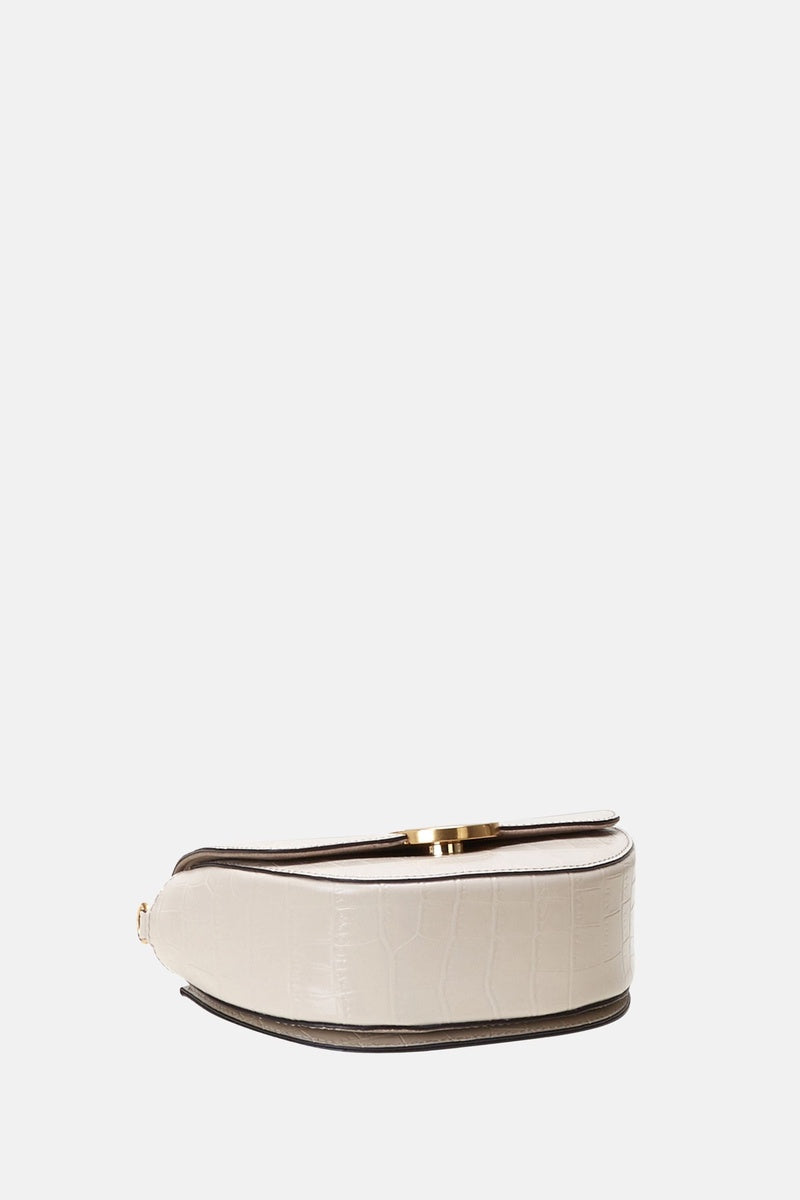  Oryany Oryany - Lottie Croco Crossbody Small Handbags - Cream / One Size - Default Title - Bonton
