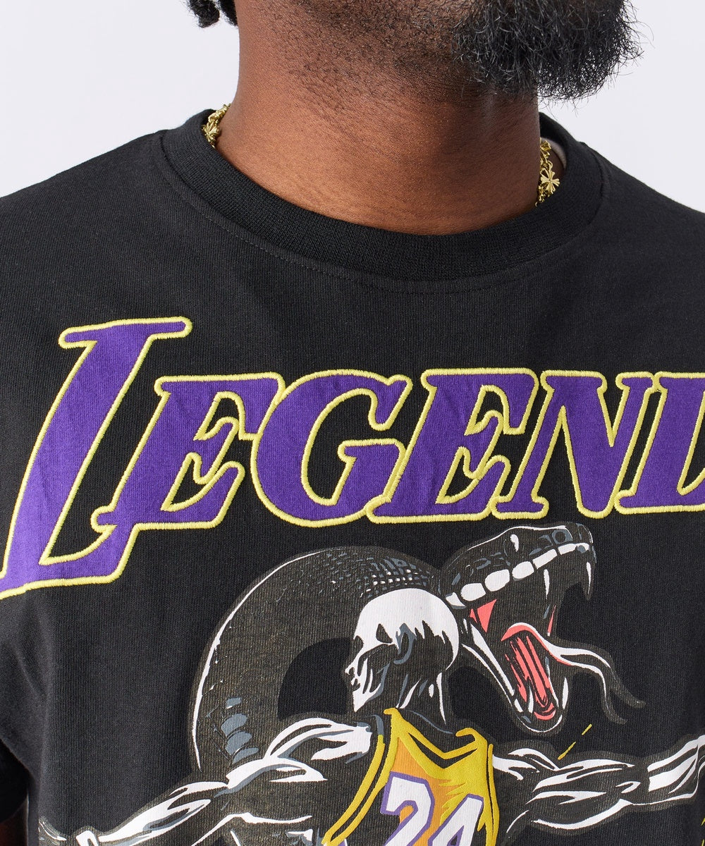  Reason Clothing Legends 24 Short Sleeve Tee - Black - BLACK - Bonton
