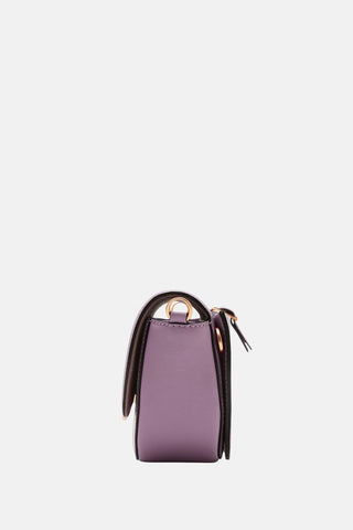 Oryany - Lottie Saddle Crossbody Small Handbags - Dusty Mauve / One Size