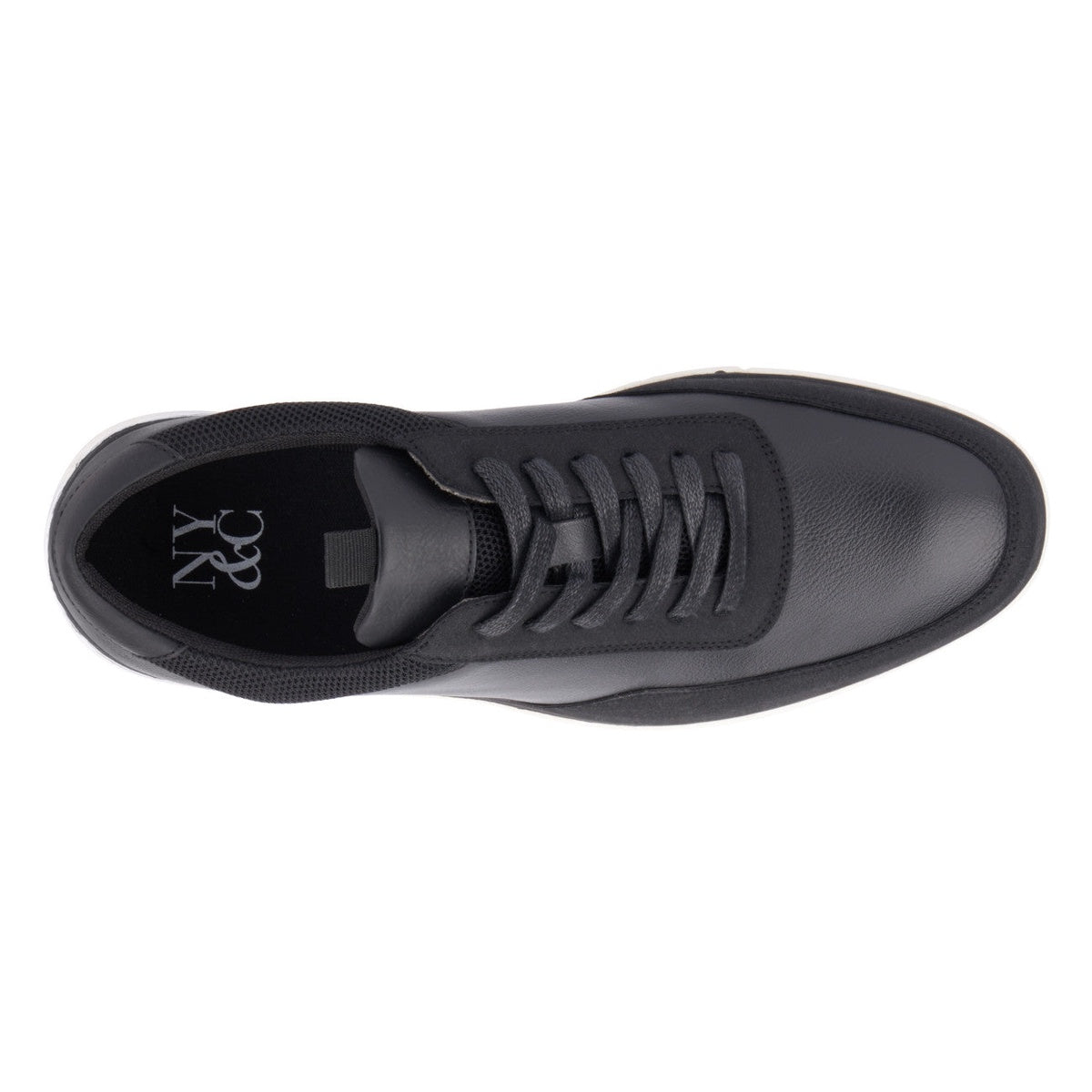  New York & Company New York & Company Men's Beto Low Top Sneakers - BLACK - Bonton