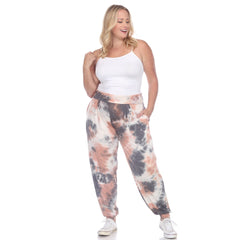 Plus Size Tie Dye Harem Pants