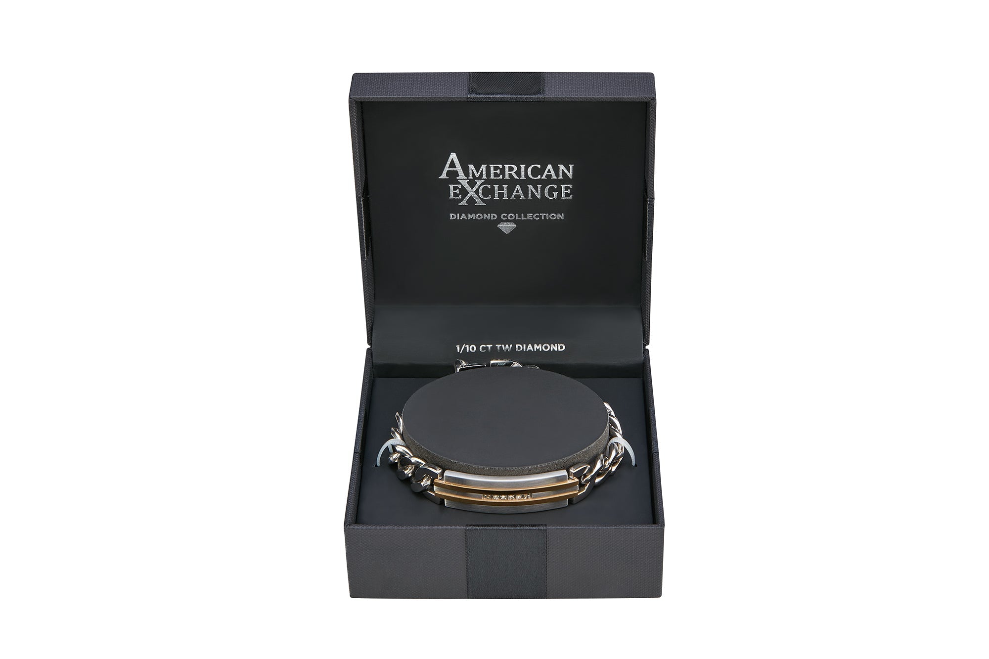  American Exchange American Exchange Chain Bracelet - Gold/Silver - Bonton