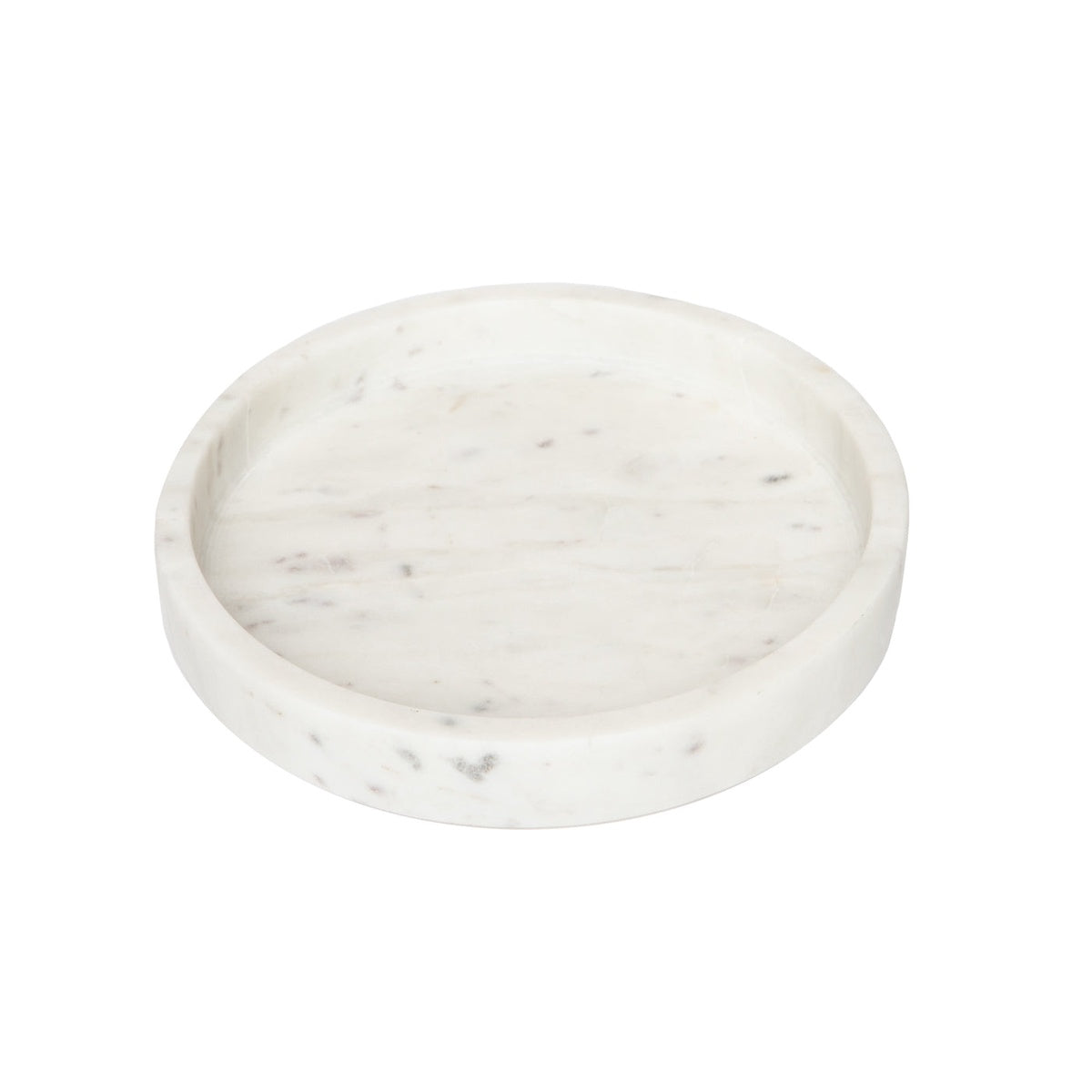  Caravan Marble Petite Round Tray - Default Title - Bonton