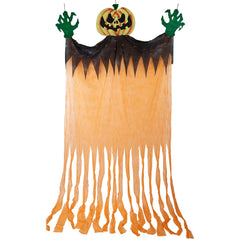 11' Scary Jack-O-Lantern Halloween Hanging Decoration