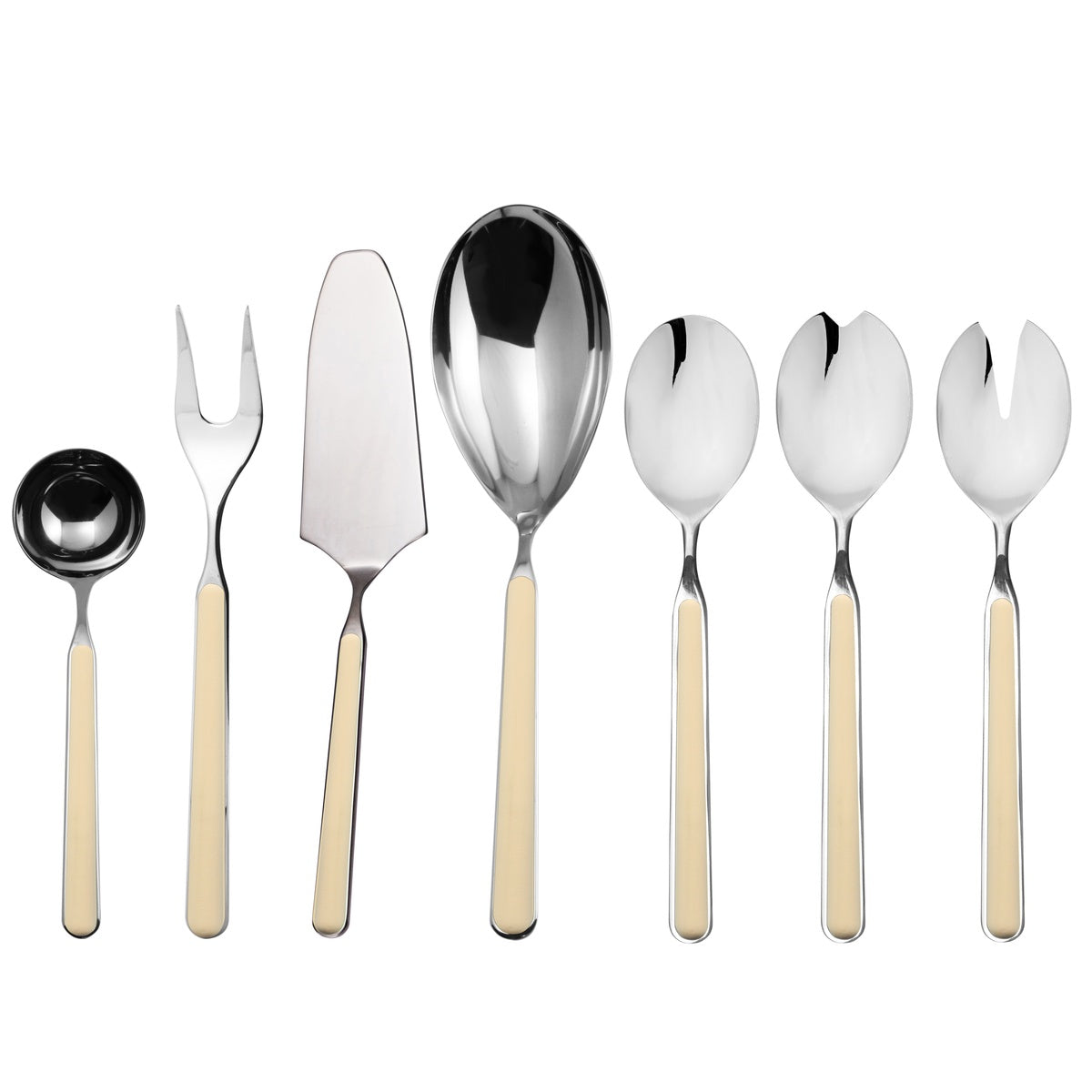  Mepra Fantasia Serving Set - Sesame - Bonton