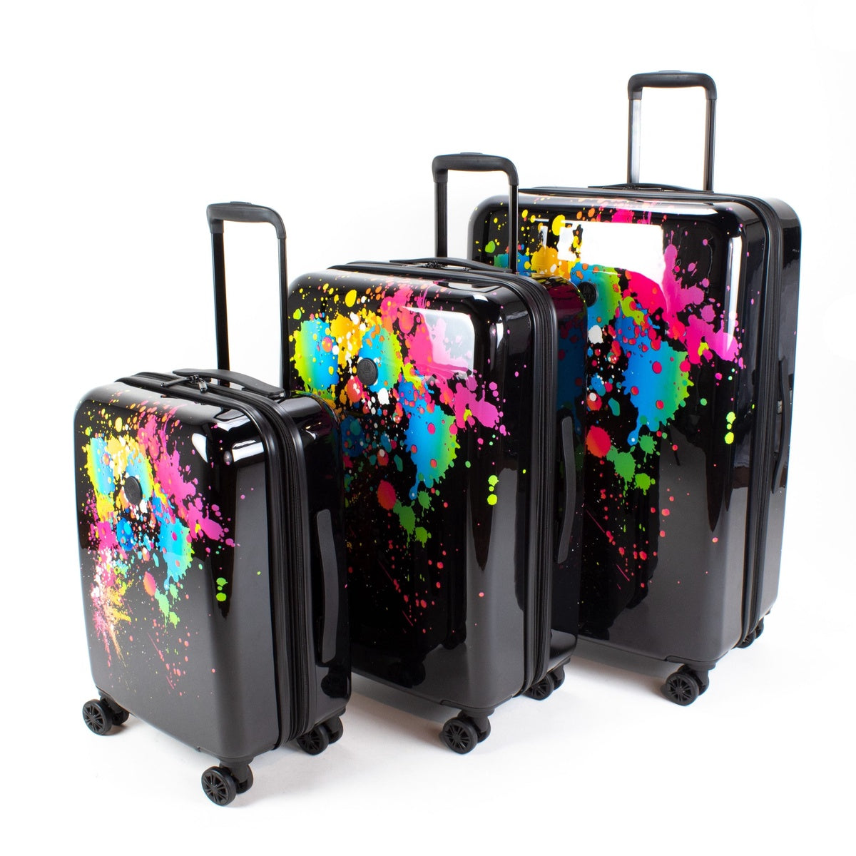  Body Glove Body Glove Bursts 3-Piece Hardside Spinner Luggage Set - Default Title - Bonton