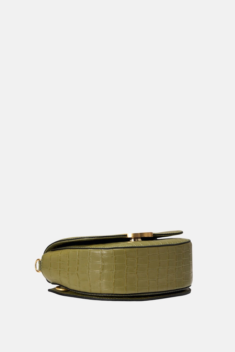  Oryany Lottie Croco Crossbody - Small Crossbody - Leaf Olive / One Size - Default Title - Bonton