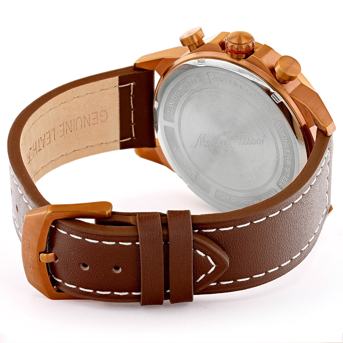  Mathey Tissot Mathey-Tissot Field Scout Chronograph Watch - Default Title - Bonton
