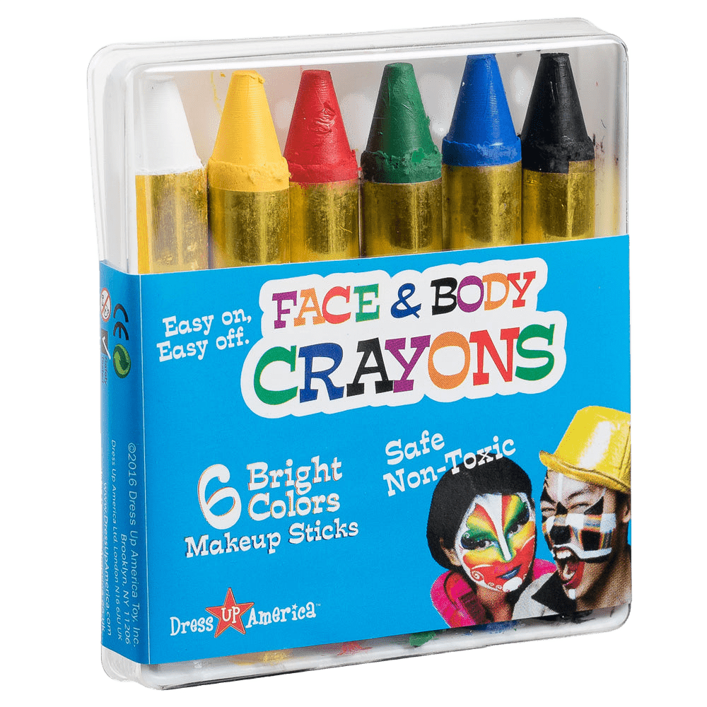  Dress Up America 6 Color Face Paint by Dress Up America - Default Title - Bonton
