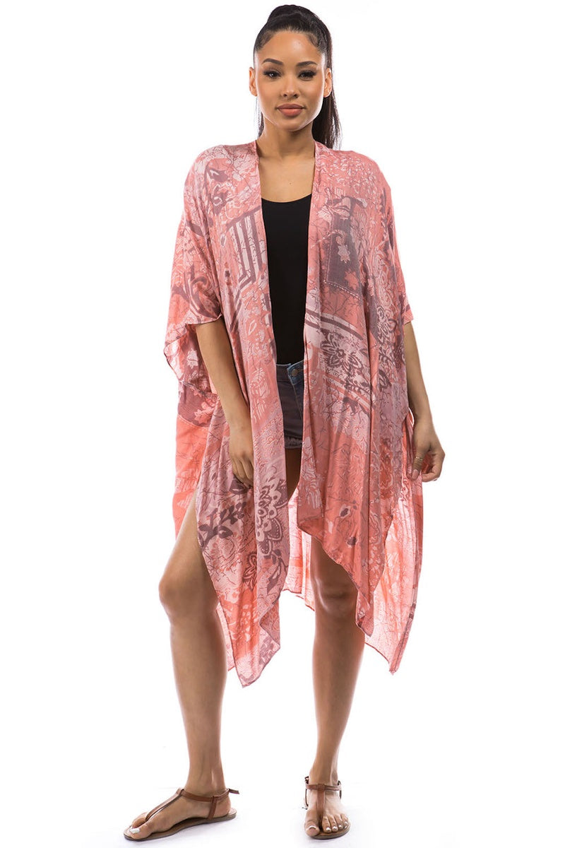  Marcus Adler The Sawyer Kimono - Red - Bonton