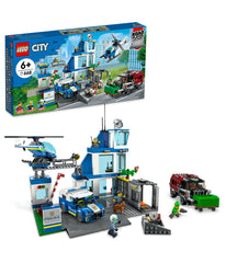 LEGO City Police Station 60316 Building Kit (668 Pieces)