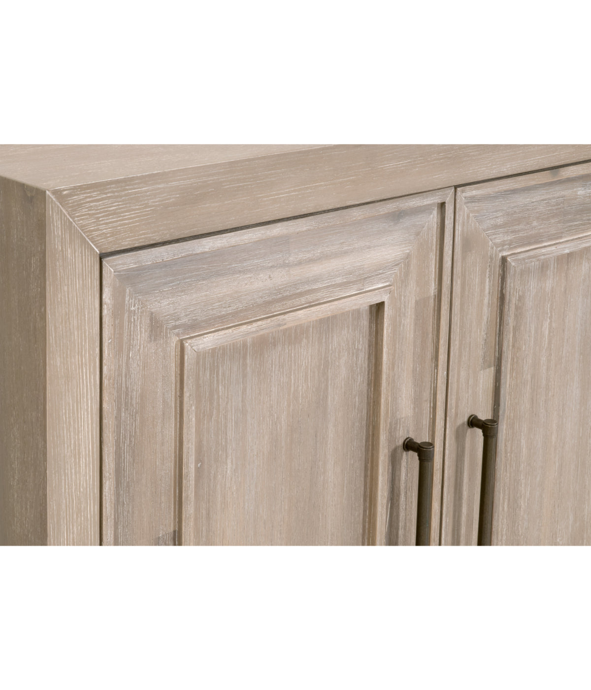  Essentials For Living Hunter Media Sideboard Natural Gray - Natural Gray - Bonton