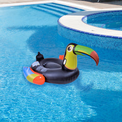 50" Multi Color Toucan Bird Ride on Pool Float