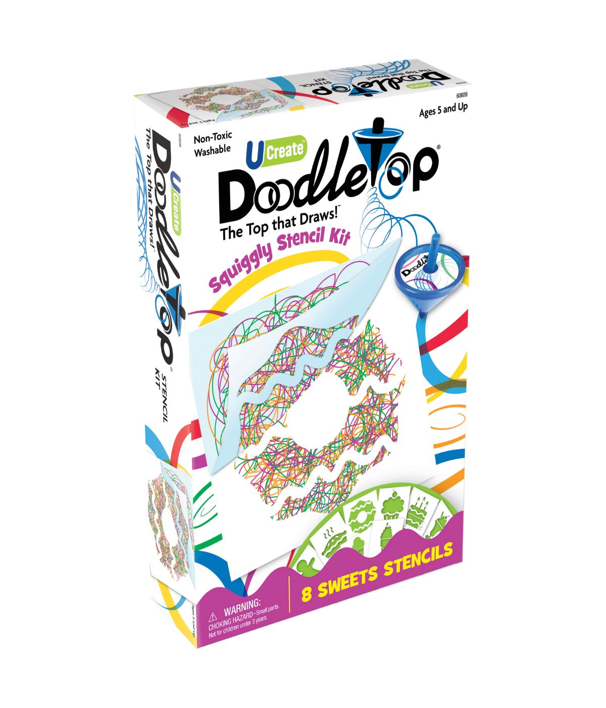  Doodletop Stencil Kit - Sweets Multi - Multi - Bonton