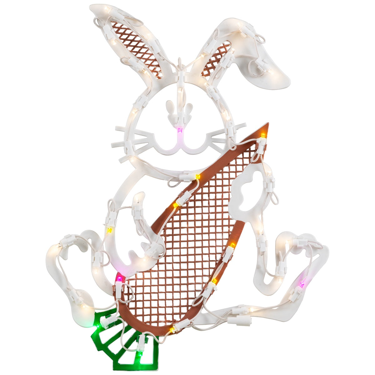  Northlight LED Lighted Easter Bunny Window Silhouette - 18
