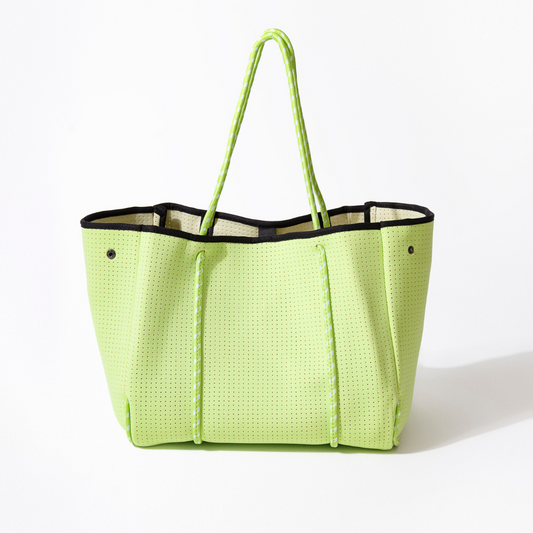 Neon Green Set - Everyday Tote And Pouch