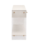 Sonia Shagreen Console Table Pearl