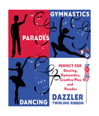 USA Dazzler Twirling Ribbon Multi