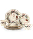  Lenox Winter Greetings 12 Piece Set (Dsm) - Ivory - Bonton