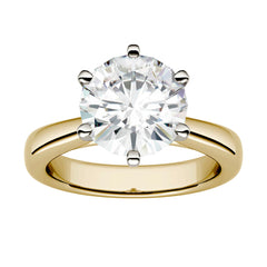 Charles & Colvard 3.10cttw Moissanite Solitaire Engagement Ring 2