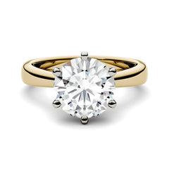 Charles & Colvard 3.10cttw Moissanite Solitaire Engagement Ring 2