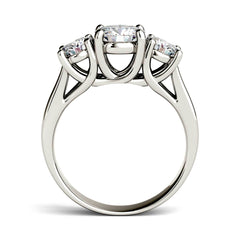 Charles & Colvard 2.00cttw Moissanite Three Stone Ring