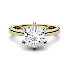 Charles & Colvard 1.90cttw Moissanite Solitaire Engagement Ring 2