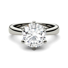 Charles & Colvard 3.10cttw Moissanite Solitaire Engagement Ring