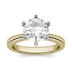 Charles & Colvard 3.10cttw Moissanite Solitaire Engagement Ring 2