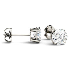 Charles & Colvard Moissanite Stud Earrings