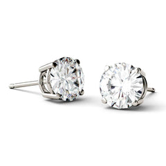 Charles & Colvard Moissanite Stud Earrings