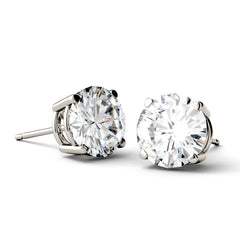 Charles & Colvard Moissanite Stud Earrings