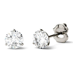 Charles & Colvard Moissanite Martini Stud Earrings