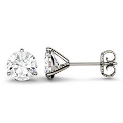 Charles & Colvard Moissanite Martini Stud Earrings