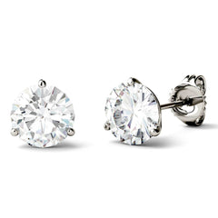 Charles & Colvard Moissanite Martini Stud Earrings