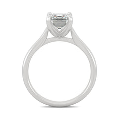 Charles & Colvard 2.52cttw Moissanite Emerald Cut Solitaire Ring