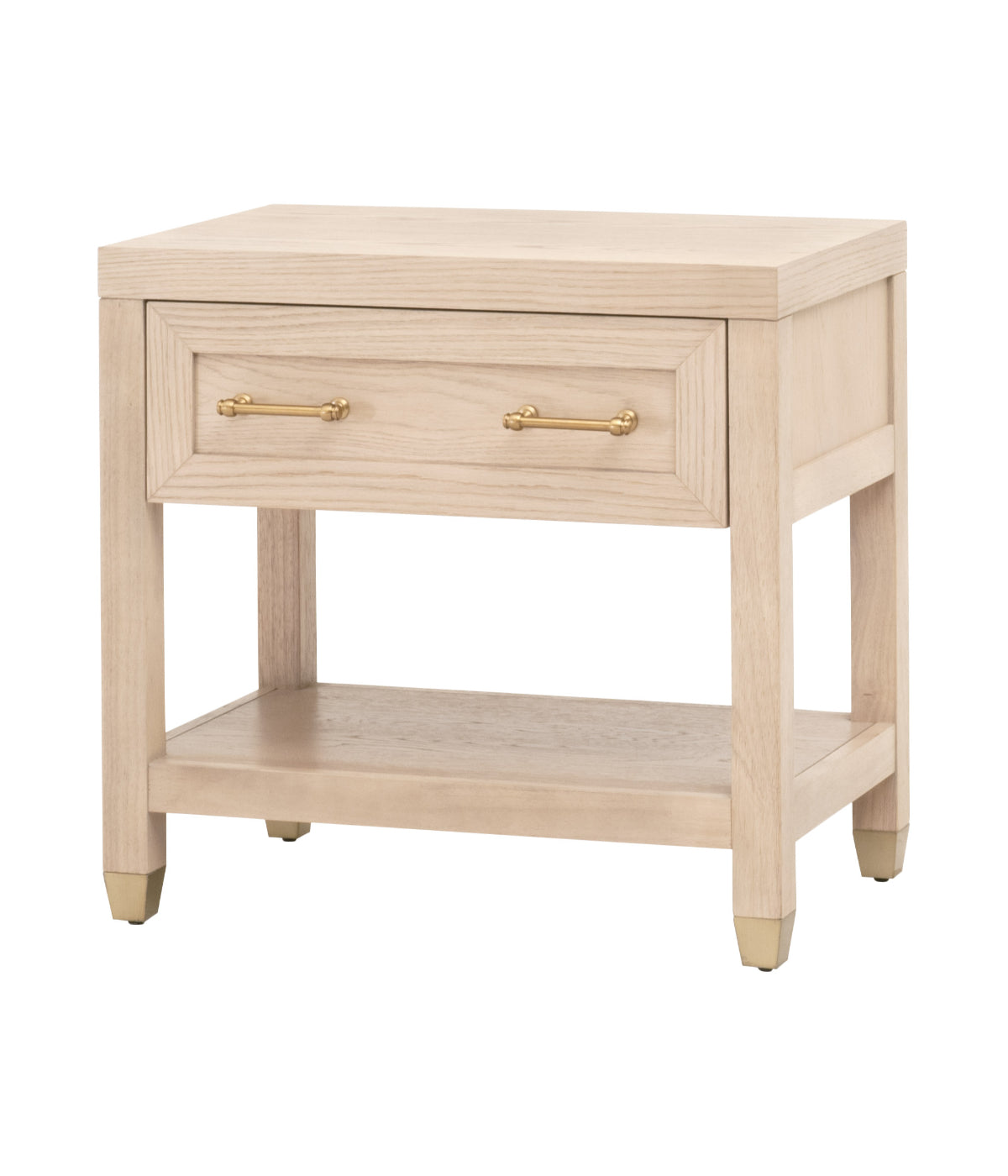  Essentials For Living Stella 1-Drawer Nightstand Light Honey Oak - Light Honey Oak - Bonton