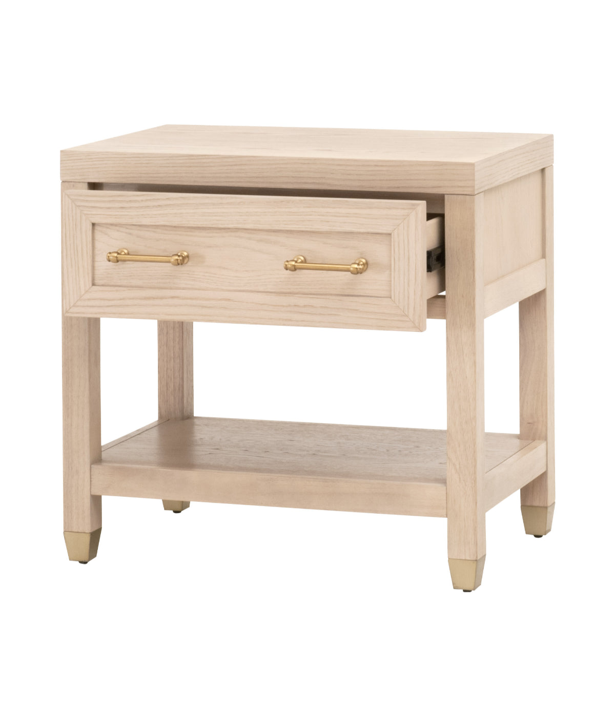  Essentials For Living Stella 1-Drawer Nightstand Light Honey Oak - Light Honey Oak - Bonton