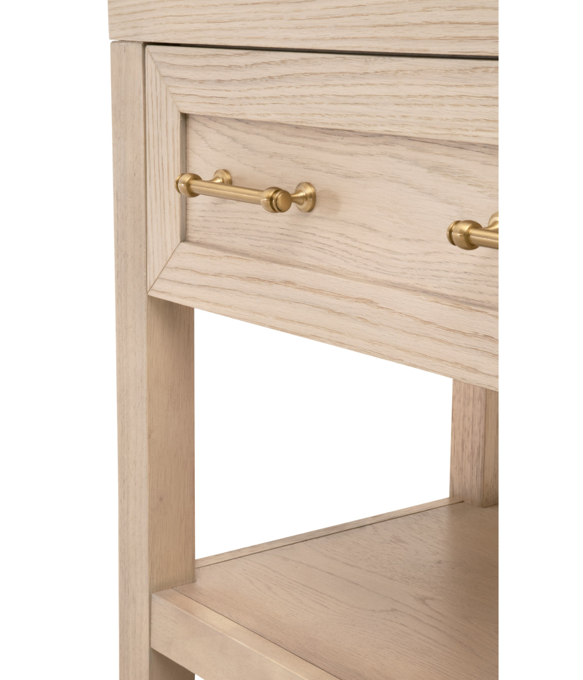  Essentials For Living Stella 1-Drawer Nightstand Light Honey Oak - Light Honey Oak - Bonton