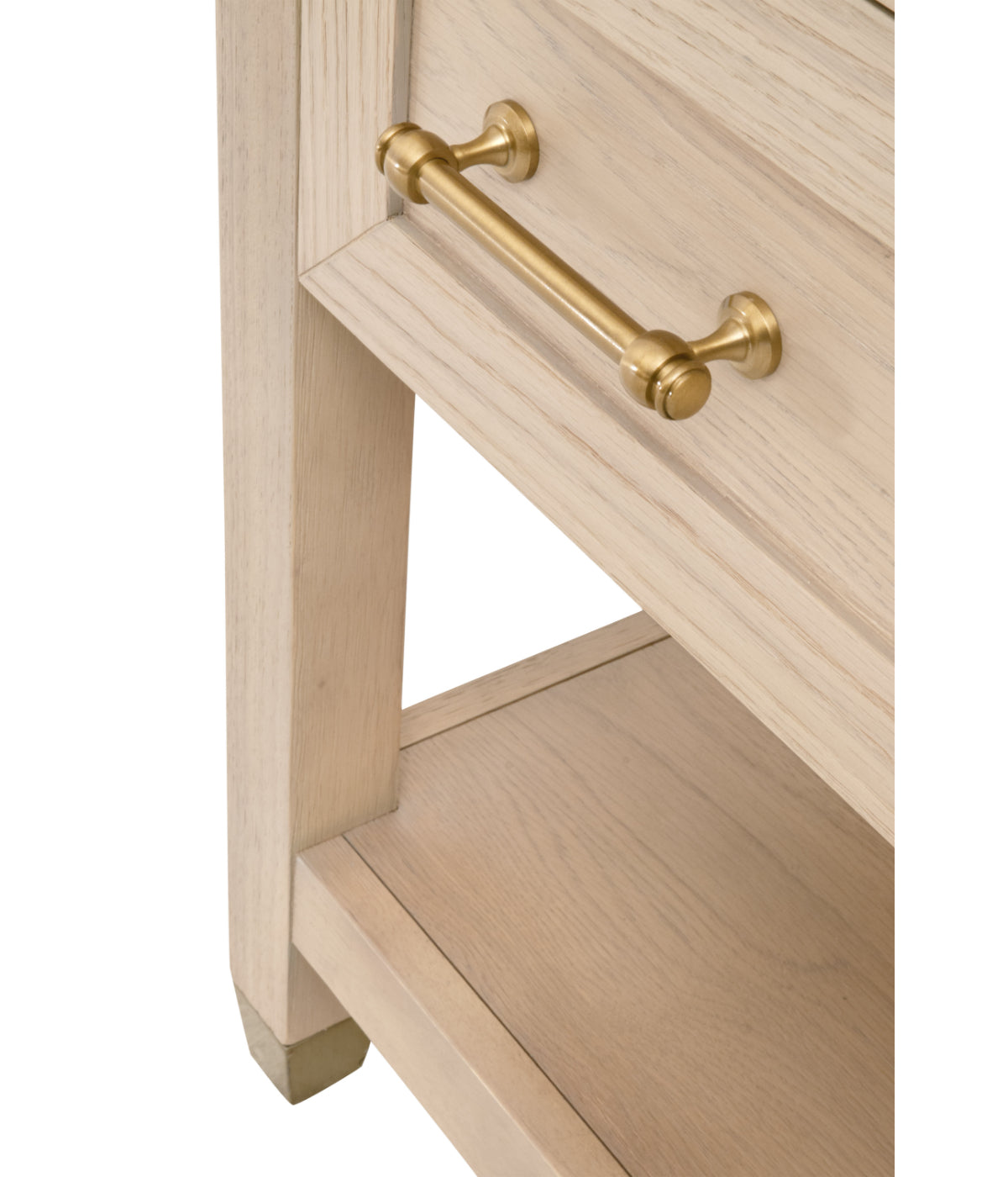  Essentials For Living Stella 1-Drawer Nightstand Light Honey Oak - Light Honey Oak - Bonton